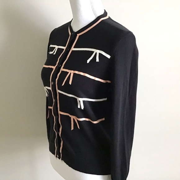 Rare Early 2000s Vintage Bow Cardigan ASO Rory Gilmore in Gilmore Girls - Picture 7 of 14